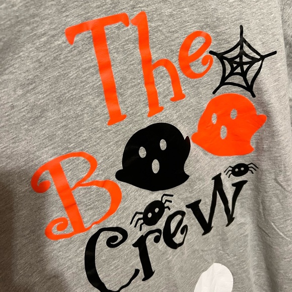 L Boo Crew Maternity Halloween Tee Shirt - Picture 4 of 7